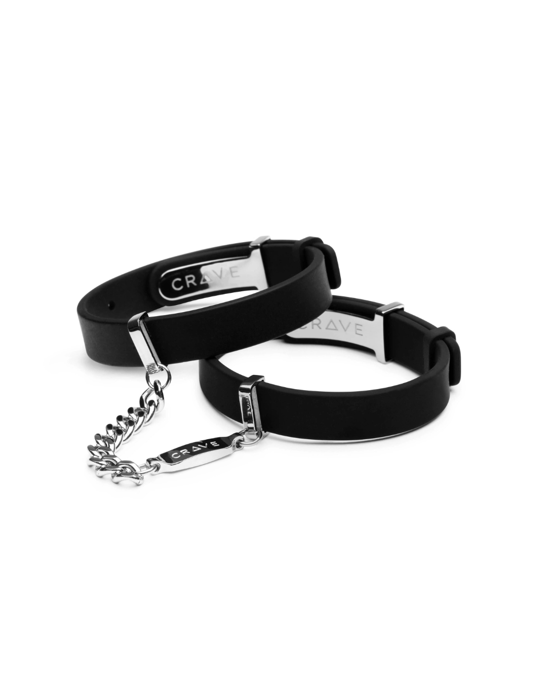 ID Cuff - Black / Silver