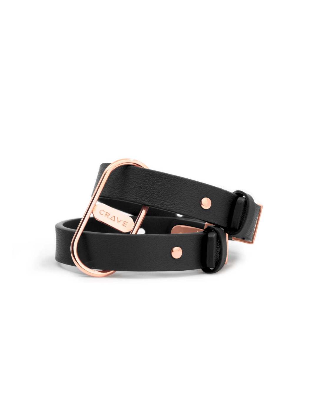 ICON Cuff - BLACK / ROSE GOLD