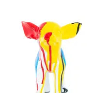 Hand Painted Chihuahua Art Dog Sculpture