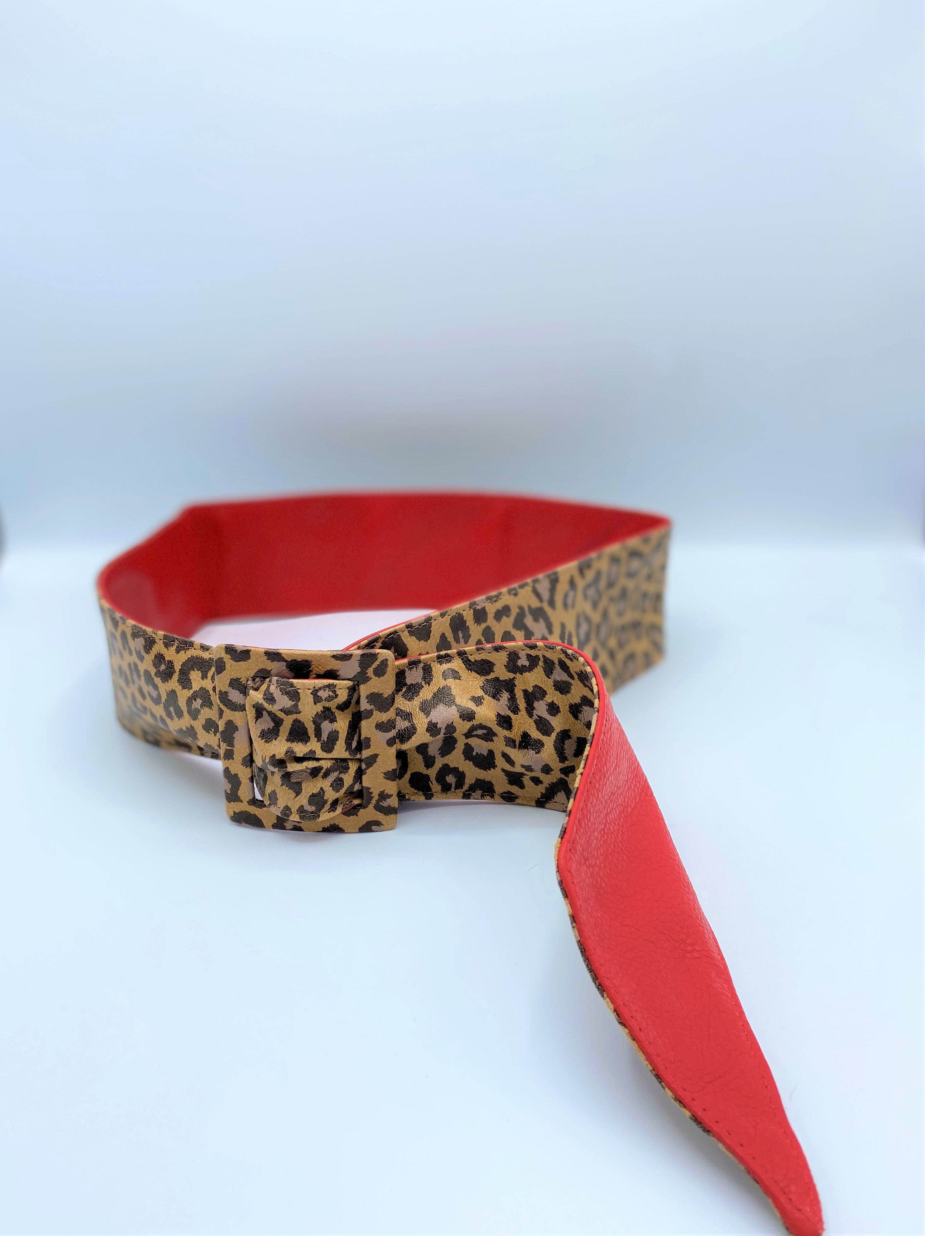 Lisea 2-tone Leopard/Red