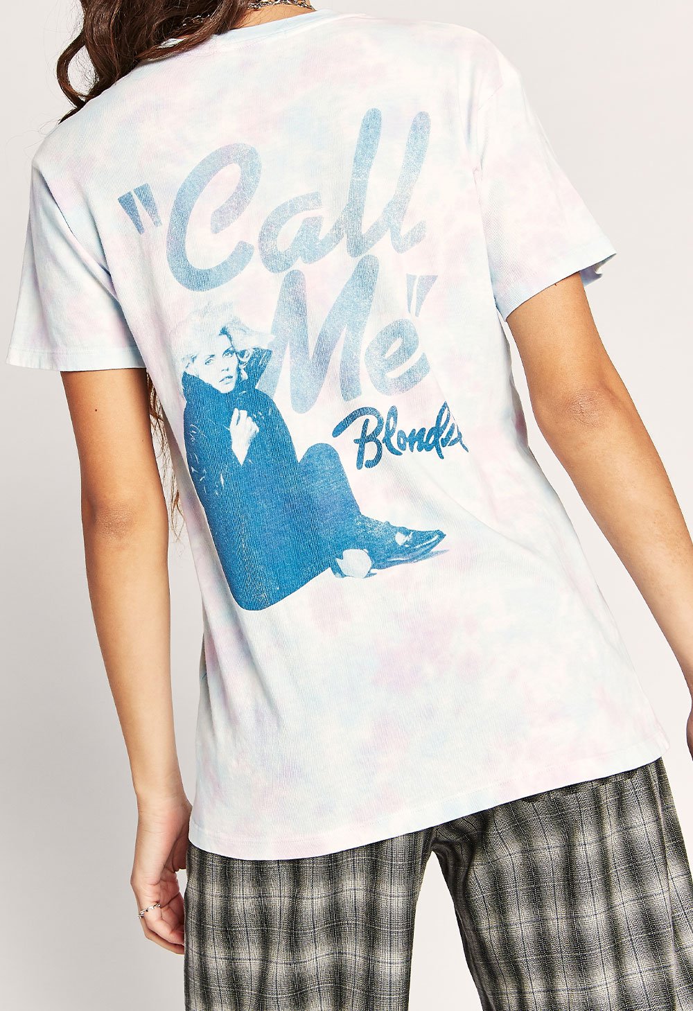 Blondie Call Me Weekend Tee In Cotton Candy